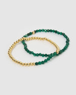 Izoa May Birthstone Bracelet Set