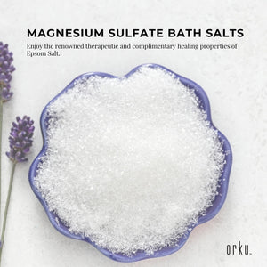 The Zebra Effect Health & Beauty > Bath & Body 100g Epsom Salt - Magnesium Sulphate Bath Salts For Skin Body Baths Sulfate V238-SUPDZ-12368078897232