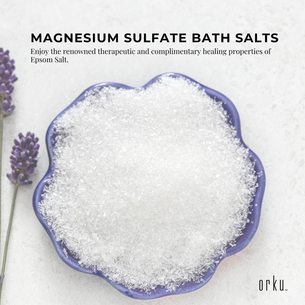 The Zebra Effect Health & Beauty > Bath & Body 10Kg Epsom Salt - Magnesium Sulphate Bath Salts For Skin Body Baths Sulfate V238-SUPDZ-12368079061072