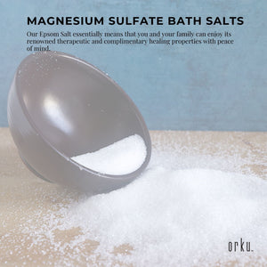 The Zebra Effect Health & Beauty > Bath & Body 100g USP Epsom Salt Pharmaceutical Grade - Magnesium Sulfate Body Bath Salts V238-SUPDZ-33002822860880
