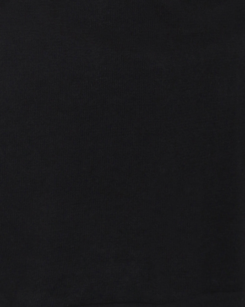 Madison The Label Hana Overlay Knit Top - BLACK - The Zebra Effect