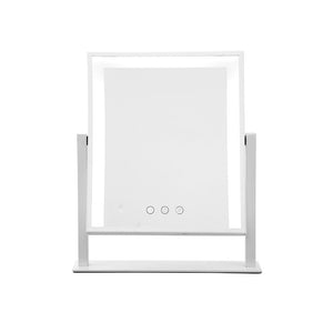 The Zebra Effect Health & Beauty > Makeup Mirrors Embellir LED Makeup Mirror Hollywood Standing Mirror Tabletop Vanity White MM-STAND-2530LED-WH