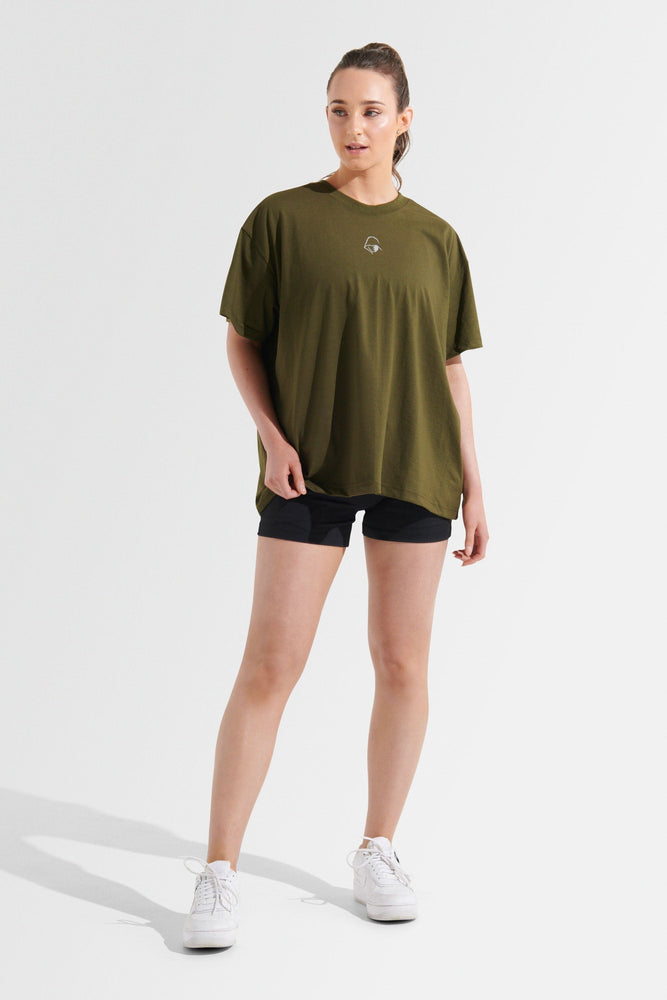 Newtype Official T-Shirts Adapt Oversized Tee - Army Green