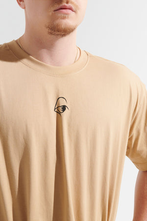 Adapt Oversized Tee - Beige
