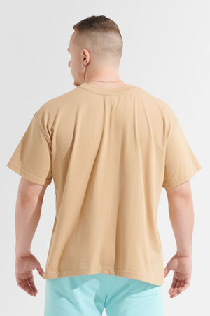 Newtype Official Adapt Oversized Tee - Beige