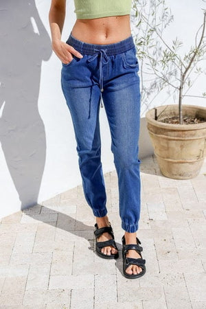 
                
                    Load image into Gallery viewer, Country Denim Jeans Country Denim Australia Weekend Jogger - Denim Days cgj1265
                
            