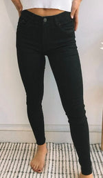 Country Denim Australia Black Plain Jean - Full Length Skinny