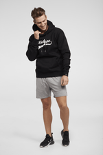 Dynamic Hooded Pullover Sweatshirt - Midnight Black