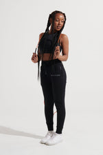 Intrepid Athlete Inside Track Pant - Black