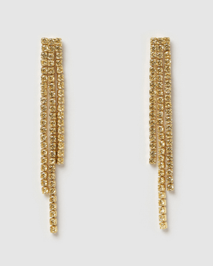 Izoa Annabelle Earrings Gold