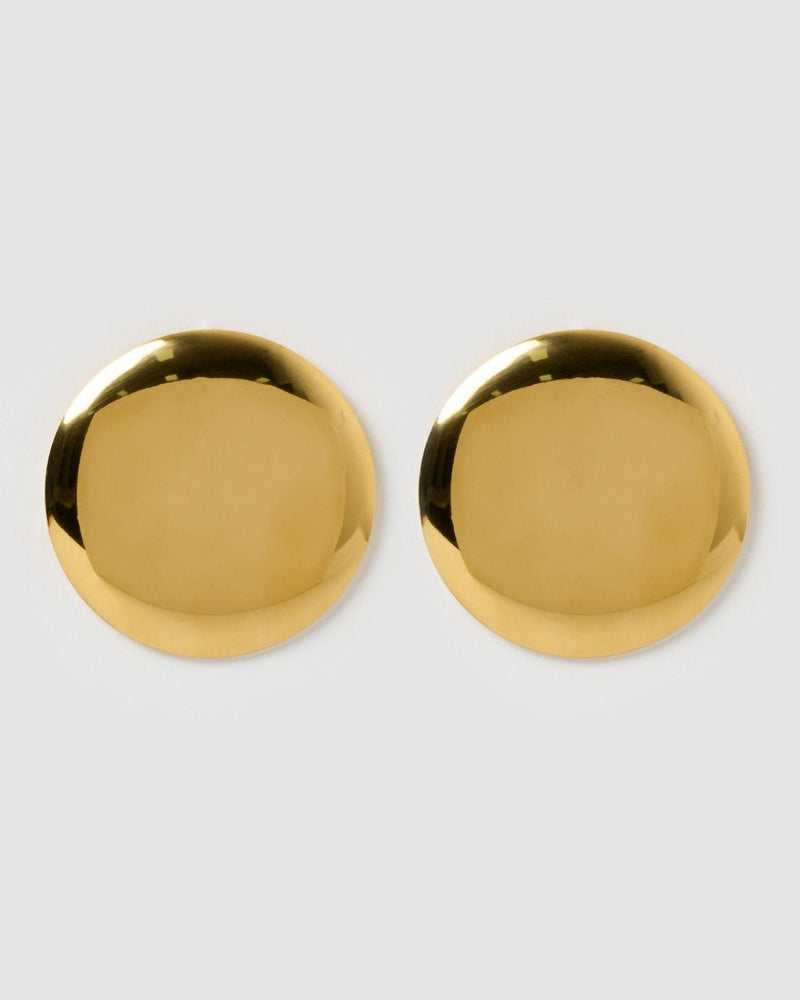 Izoa Annalise Stud Earrings Gold