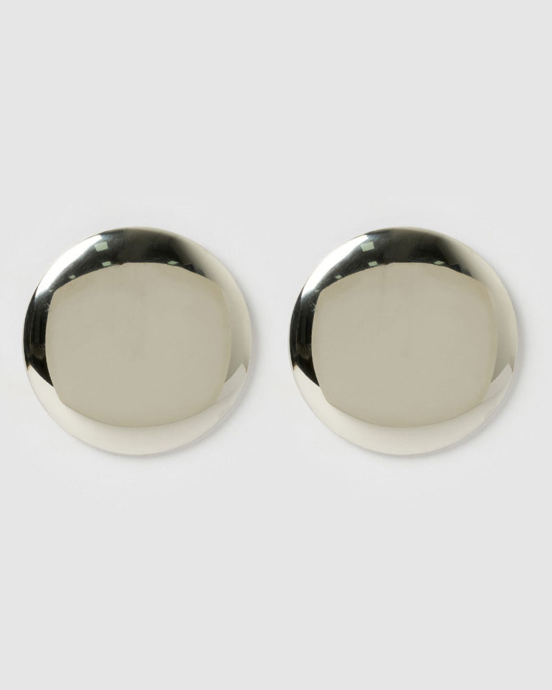 Izoa Annalise Stud Earrings Silver