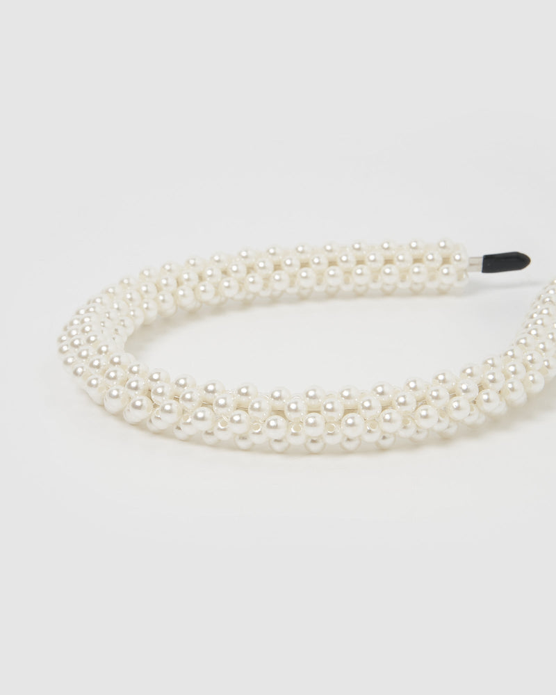 Izoa Besito Headband White