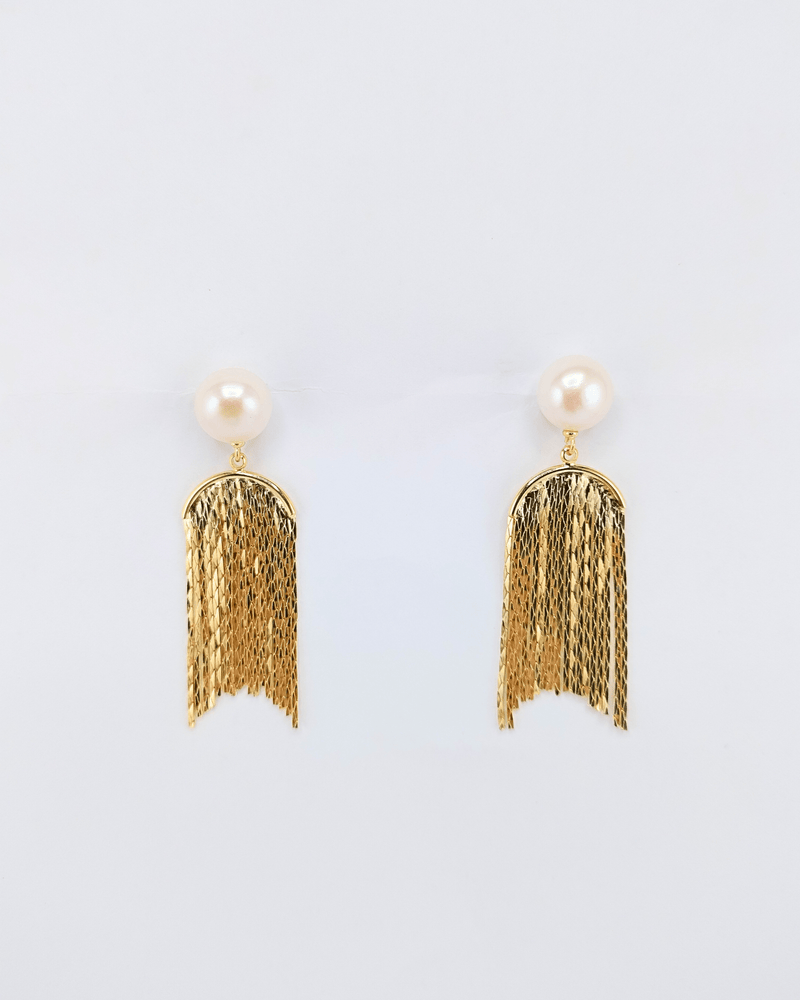 Izoa Faye Drop Earring Gold
