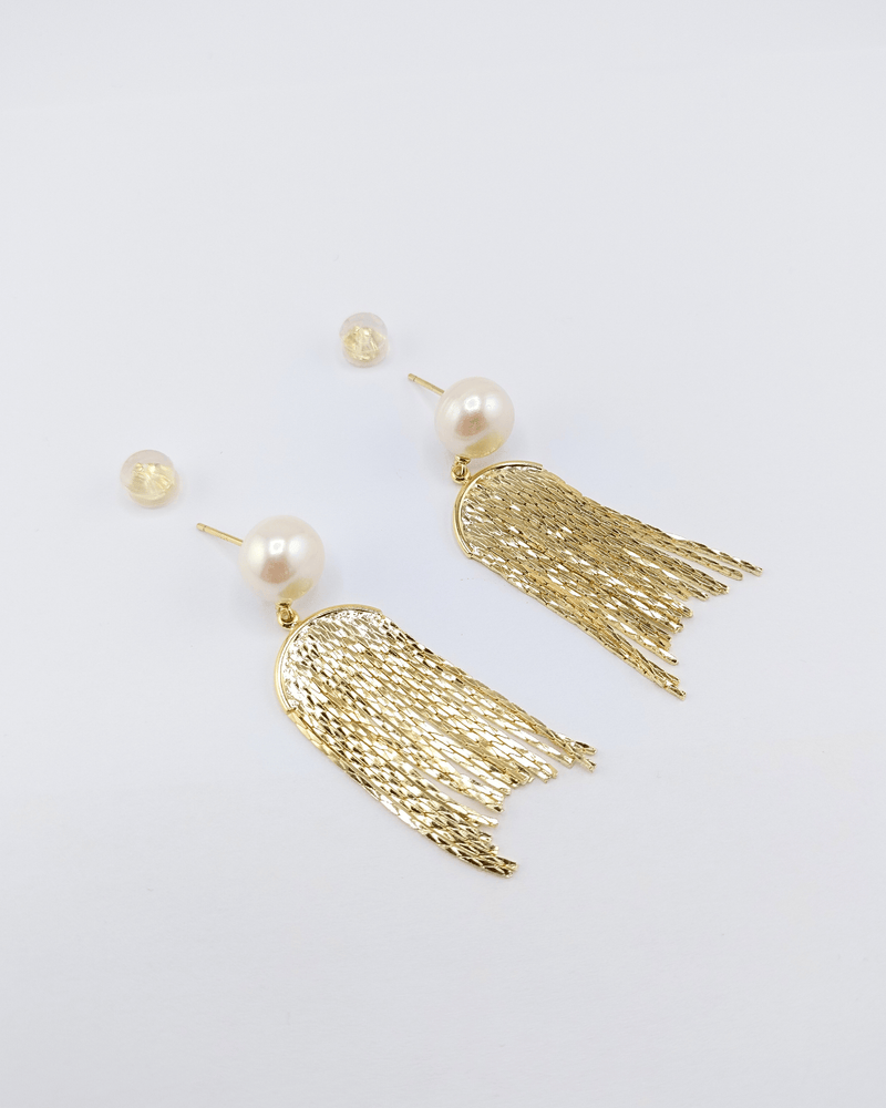 Izoa Faye Drop Earring Gold