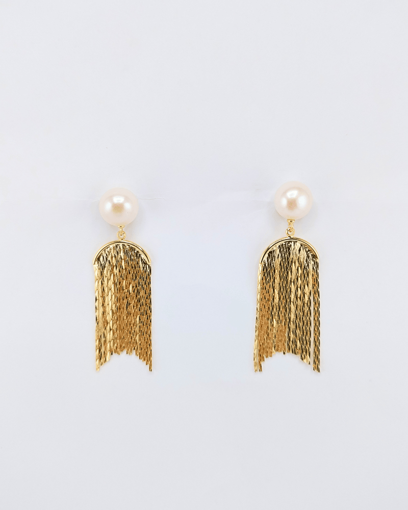 Izoa Faye Drop Earring Gold