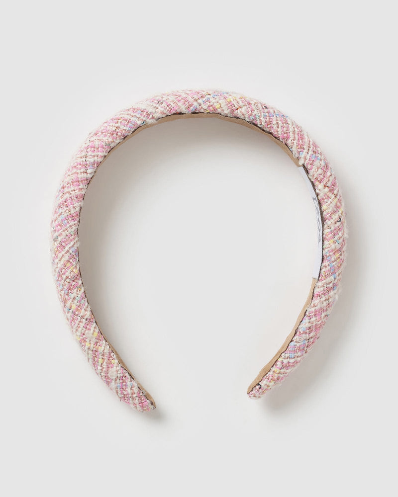 Izoa Hair Accessories Izoa Jade Headband Pink Multi IZ-JADEHEAD-PINKMULTI