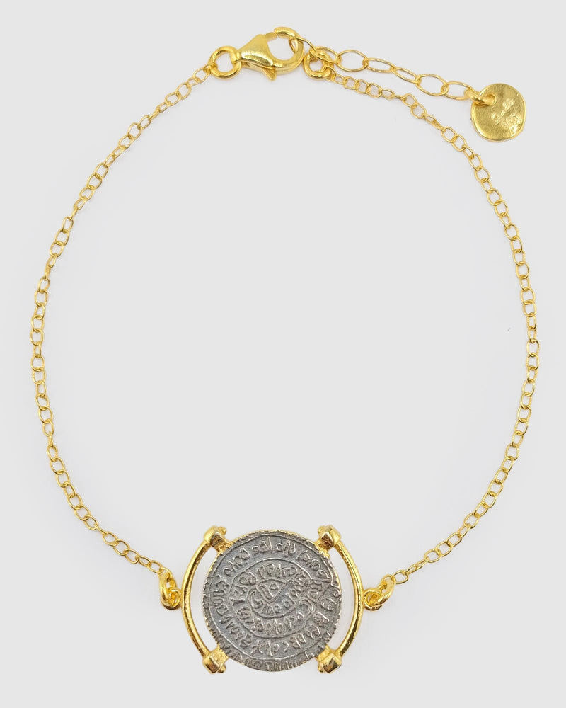 Izoa Kiva Pendant Bracelet Gold