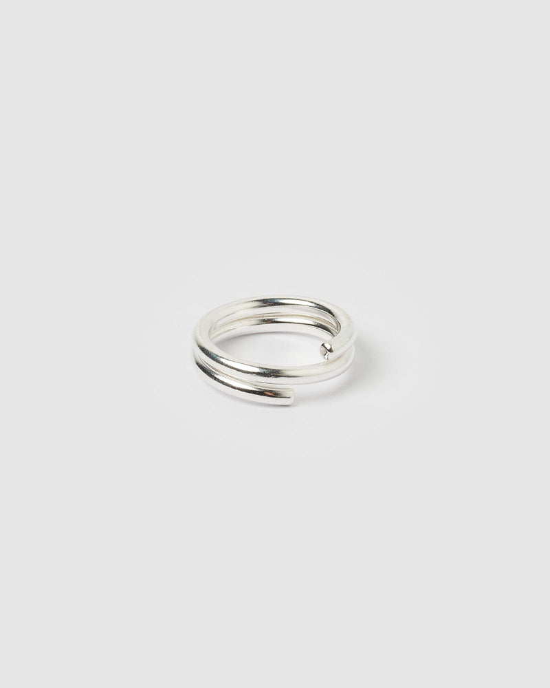 Izoa Rings Izoa Luminous Ring Silver IZ-LUMINOUSRING-SIL