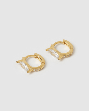 Izoa Nia Huggie Gold Clear