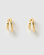 Izoa Olive Stud Earring Gold