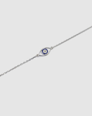 Izoa Safira Eye Bracelet Dark Blue