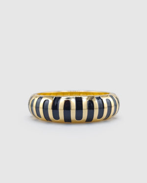 Izoa Siren Bangle Gold Black