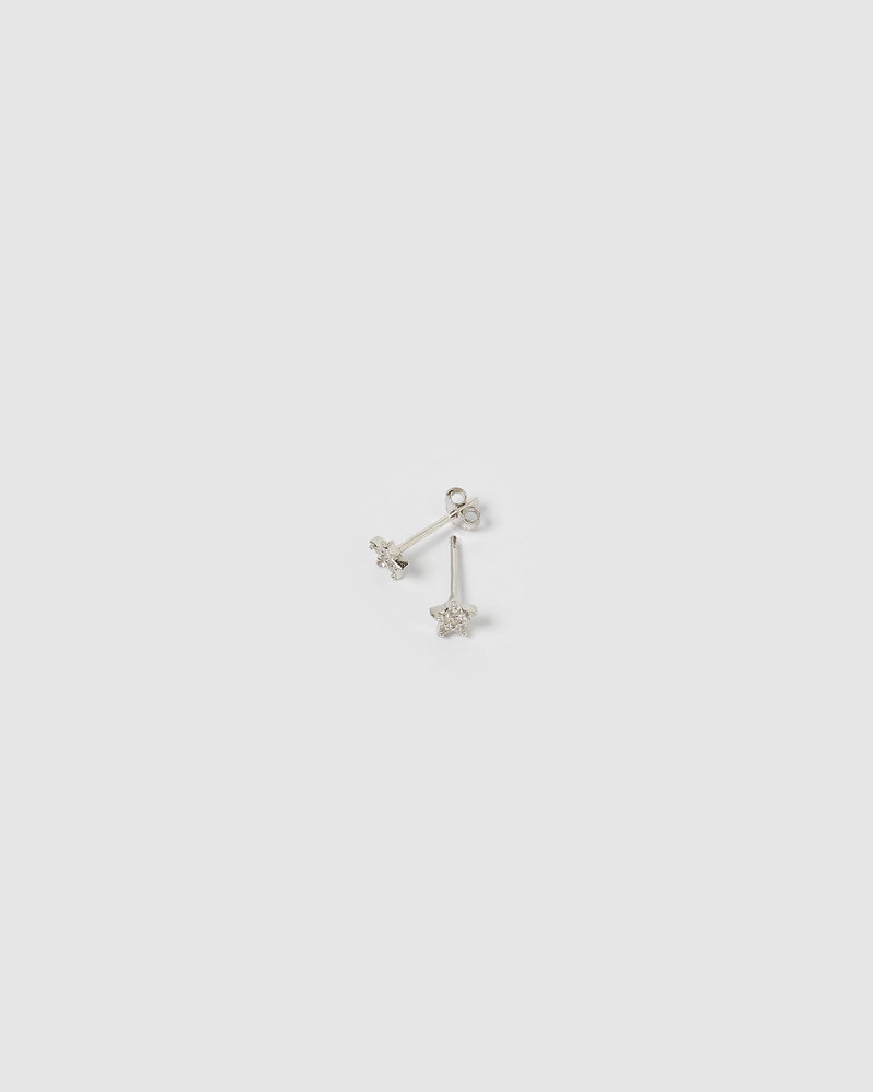 Izoa Tala Stud Earrings in Sterling Silver
