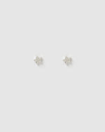 Izoa Tala Stud Earrings in Sterling Silver