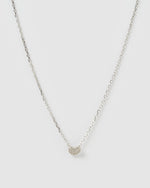 Izoa Tee Necklace Silver