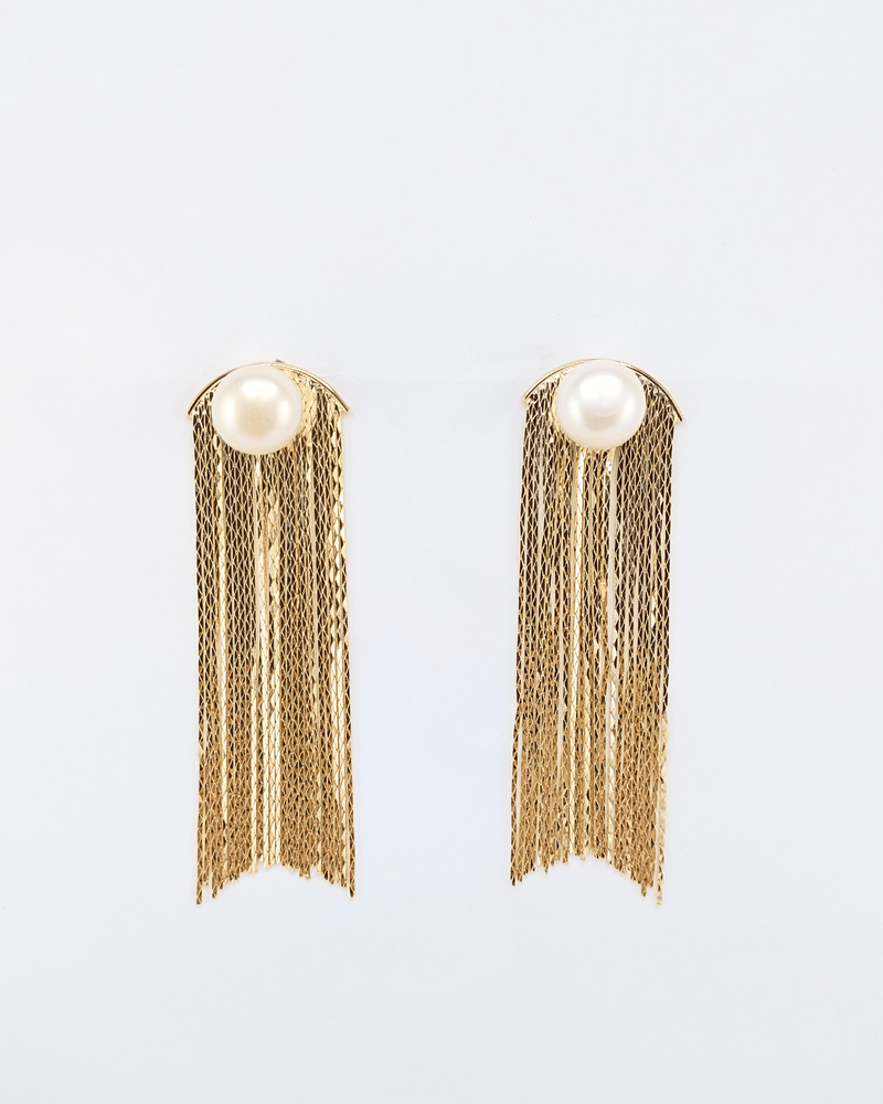 Izoa Vale Drop Earring Gold