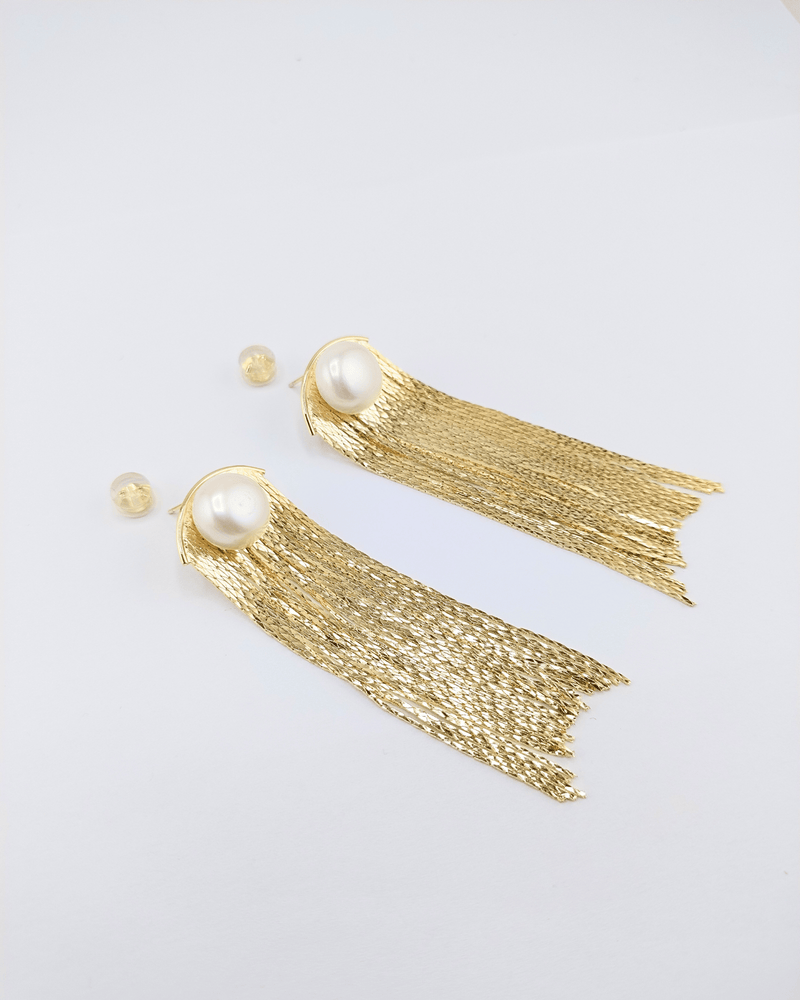 Izoa Vale Drop Earring Gold