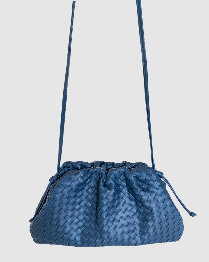 Izoa Vincenza Woven Bag Navy