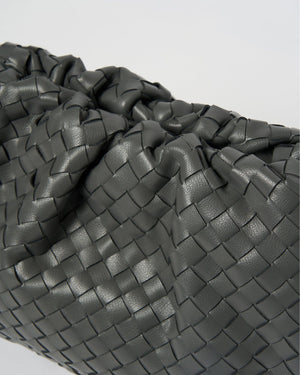 Izoa Vincenza Woven Bag Charcoal - The Zebra Effect
