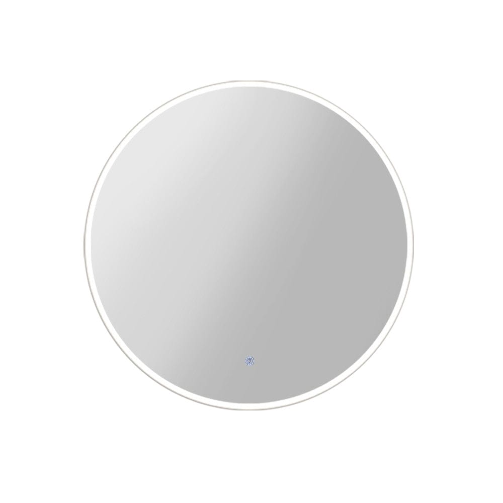 The Zebra Effect Health & Beauty > Makeup Mirrors Embellir Wall Mirror 70cm with Led light Makeup Home Decor Bathroom Round Vanity MM-WALL-ROU-LED-70