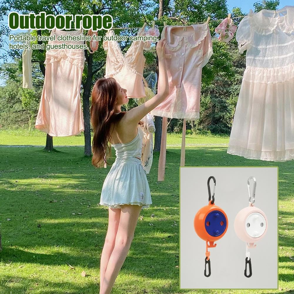 Travel Clothesline - Roll-Up Clothesline - Camping Clothesline - Cloth