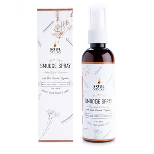 Soul Sticks White Sage and Cinnamon Smudge Spray - The Zebra Effect