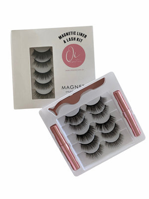 The Zebra Effect Health & Beauty > Makeup Magnetic Eyelashes Kit / False Eyelashes / Beauty Lashes - 5 Sets V235-LASH001