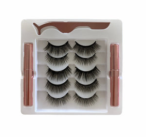 The Zebra Effect Health & Beauty > Makeup Magnetic Eyelashes Kit / False Eyelashes / Beauty Lashes - 5 Sets V235-LASH001