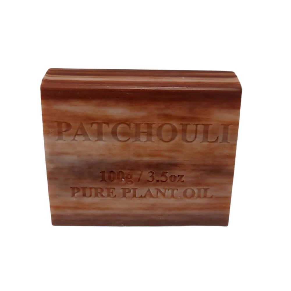 100x 100g Plant Oil Soap Patchouli Scent Pure Natural Vegetable Base Bar