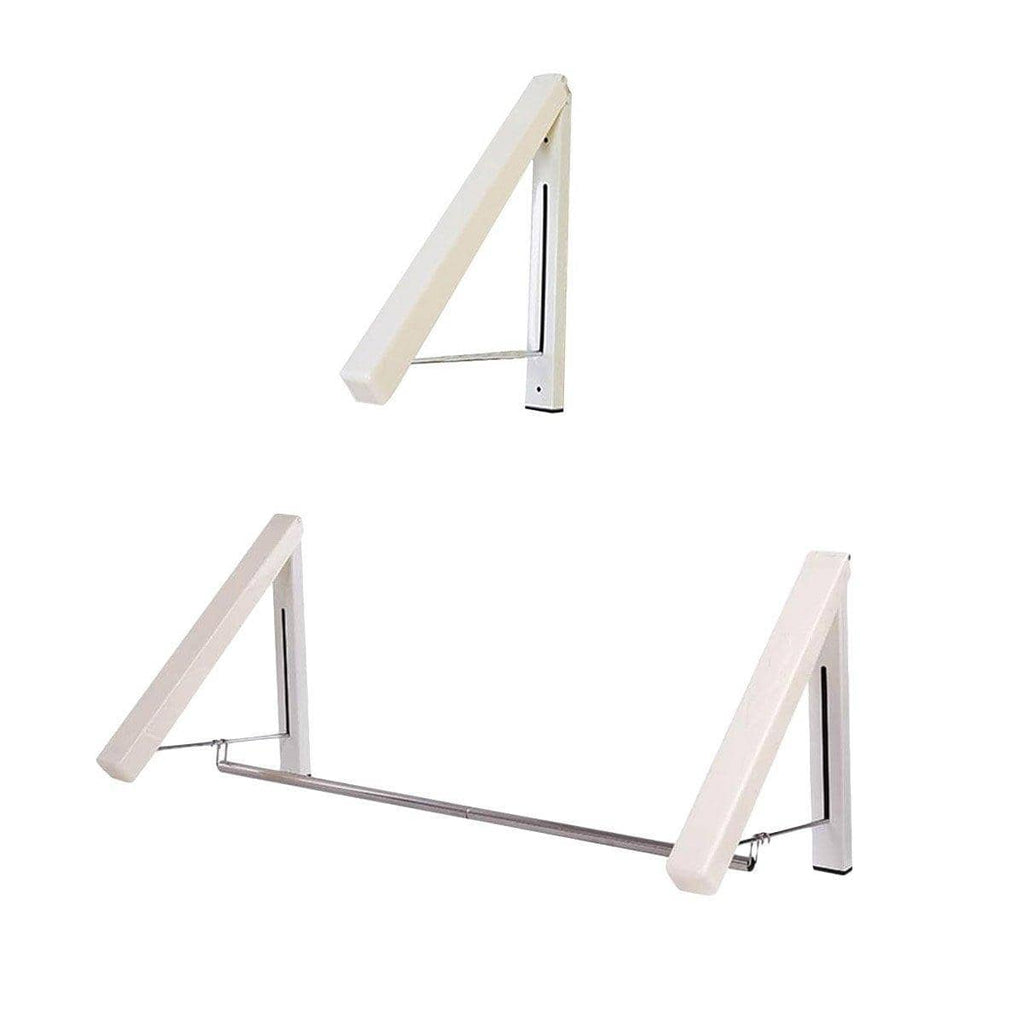 Mini Wall Hanging Retractable Clothes Drying Rack Space Saving Laundry