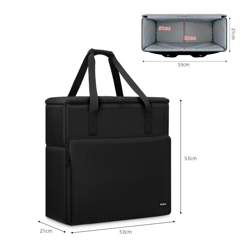 Desktop Computer Storage Bag - Single Layer for 24 Monitor and Keyboar