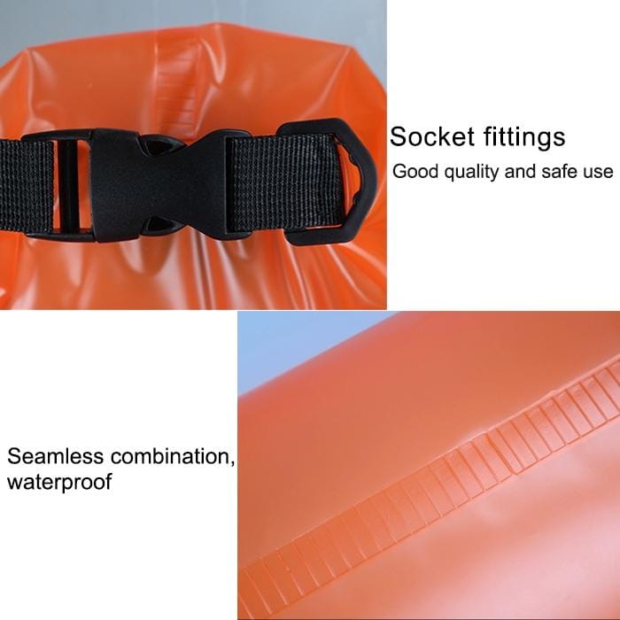 Waterproof Single Shoulder Dry Bag Outdoor Pvc Barrel Dry Sack Capacit