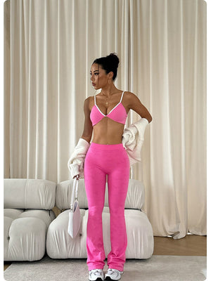 Women's Yoga Bra Sports Tank Top with 4D Stretch Technology - Comfortable Breathable Bra