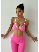 Women's Yoga Bra Sports Tank Top with 4D Stretch Technology - Comfortable Breathable Bra