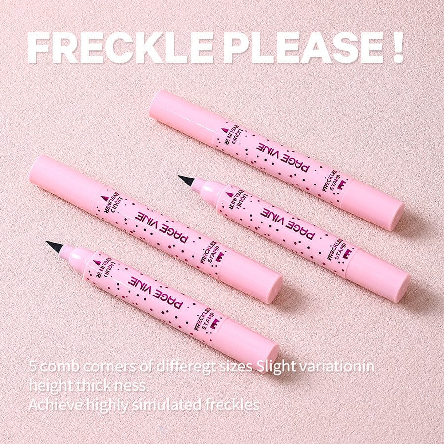 2-Pack #01 Light 2-in-1 Double-Headed Freckle Pen & Eyeliner - Natural