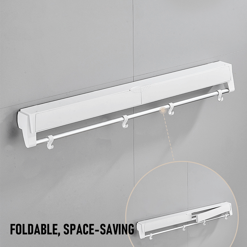 Alston Wall Mounted Drying Rack Clothes Airer Space Saver Folding Drye