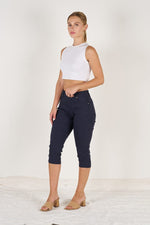 Wakee Denim Stretch Jegging 3/4 Jean Skinny 7113 - Multi