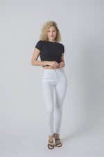 Wakee Denim Stretch Jegging Jean Skinny - White