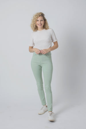 Wakee Denim Stretch Jegging Jean Skinny - Mint - The Zebra Effect